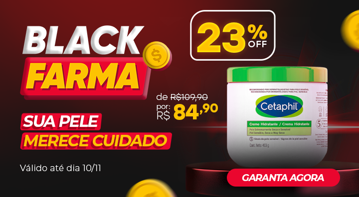 Banner black alexfarma primeira semana produto único